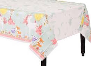 Magical Unicorn Plastic Table Cover