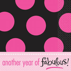 Another Year of Fabulous Lunch Napkins
