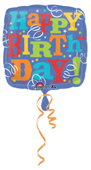 18 Inch Birthday Fever Balloon