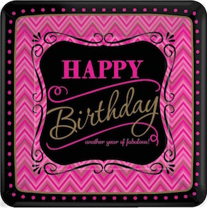 Fabulous Celebration Dessert Plates