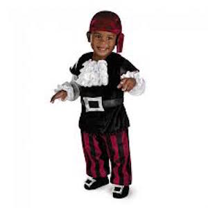 Baby Boy Puny Pirate Costume
