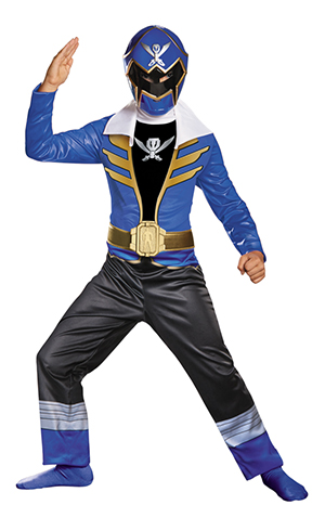 Boys Blue Ranger Super Megaforce Classic Costume