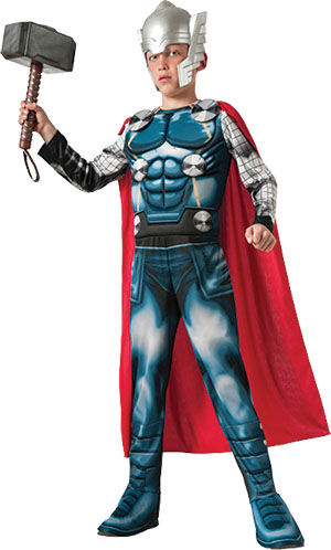 Boys Thor Muscle Costume