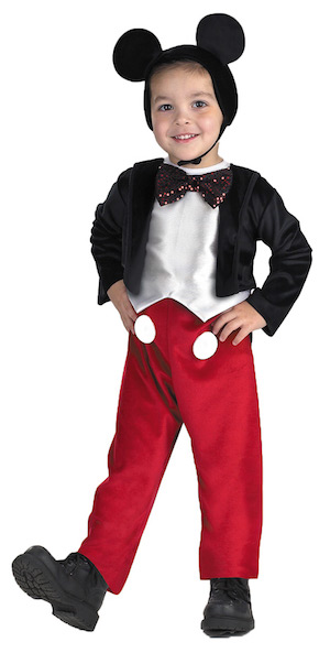 Boys Mickey Mouse Deluxe Costume