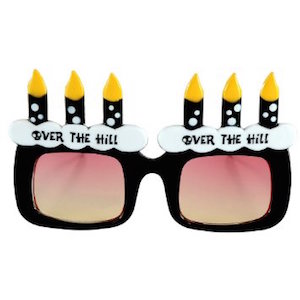 Oversized Birthday Over the Hill Glasses