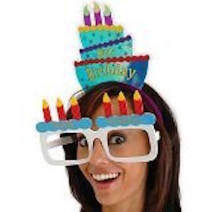 Oversized Birthday Glasses