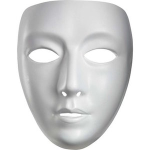 Blank Male Mask