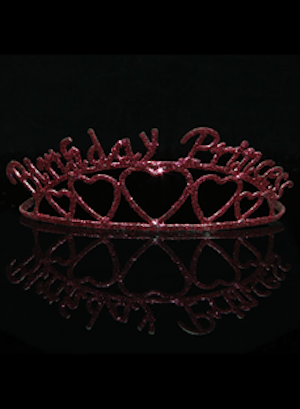 Birthday Princess Hot Pink Tiara