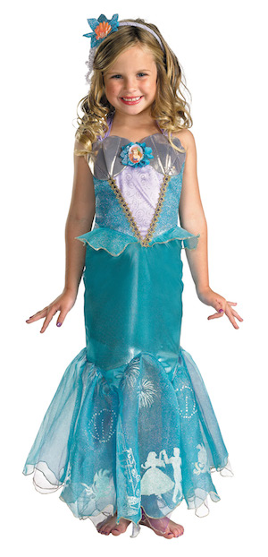 Girls Ariel Prestige Costume