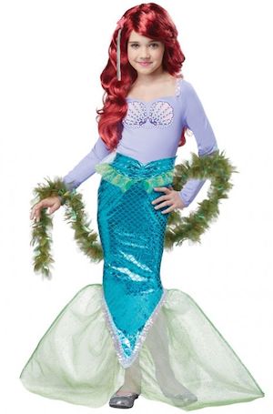 Girls Magical Mermaid Costume