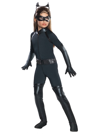 Girls Catwoman Dark Knight Costume