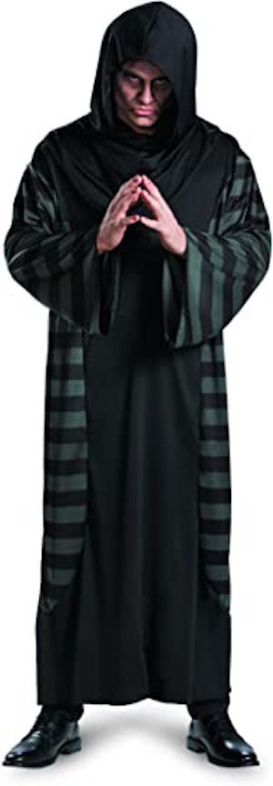 Men Striped Reaper Robe Costume