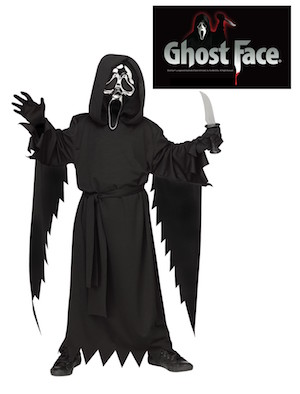 25th Edition Ghost Face Adult Costume