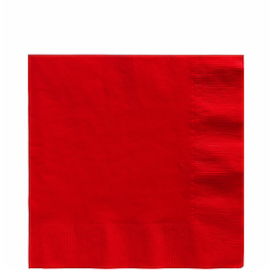 Apple Red Lunch Napkins