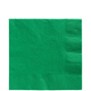 Festive Green Lunch Napkins