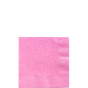New Pink Beverage Napkins