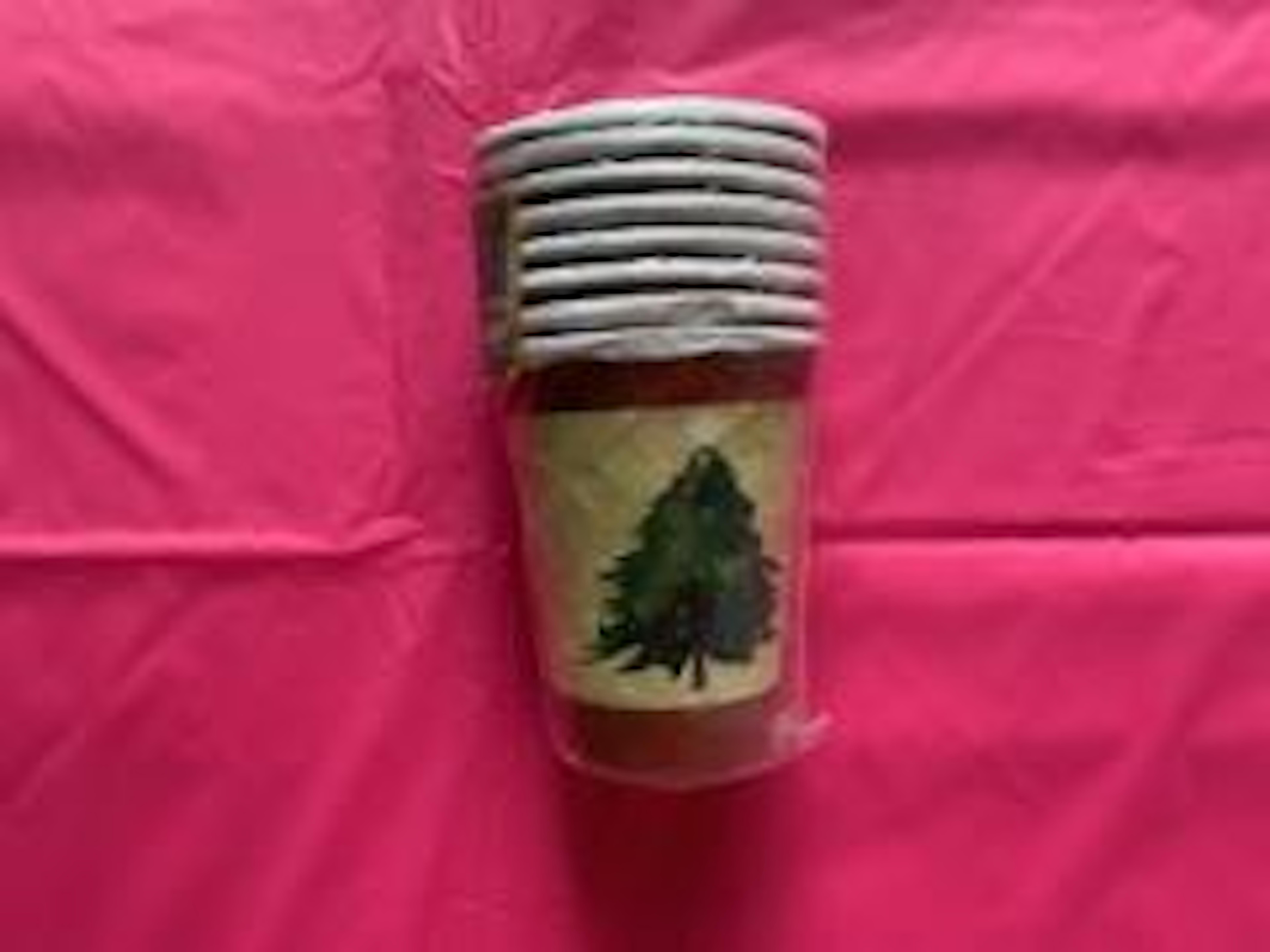 Rustic Christmas Paper Cups