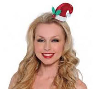 Mini Santa Hair Clip