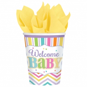 Baby Brights Paper Cups