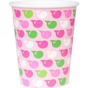 Ocean Preppy Girl Paper Cups