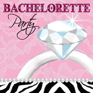 Bachelorette Party Beverage Napkins