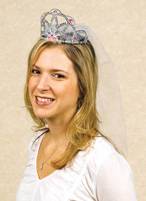 Bachelorette Tiara with Veil
