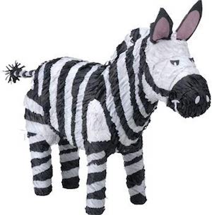 Zebra Pinata