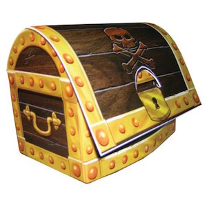Treasure Chest Centerpiece