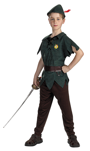 Boys Peter Pan Classic Costume