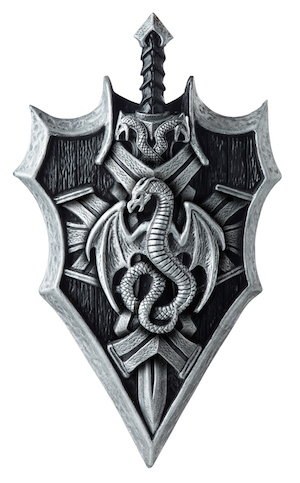 Dragon Lord Shield and Sword