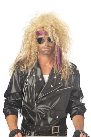 Heavy Metal Rocker Wig