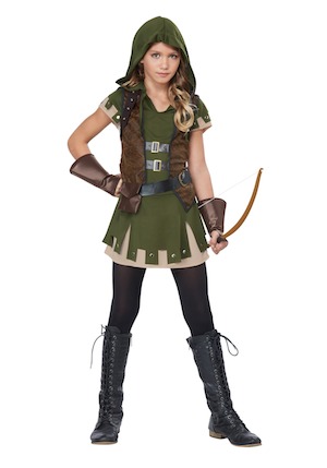 Teen Girls Miss Robin Hood Costume