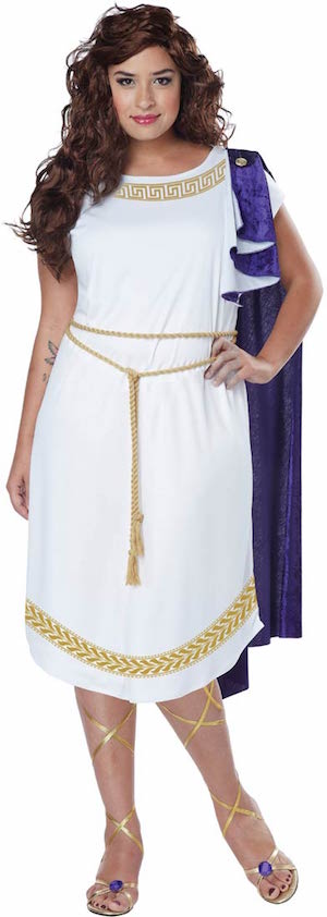 Women Grecian Toga Dress Costume