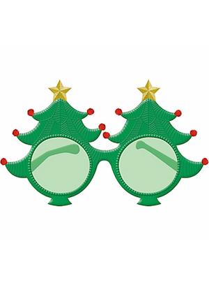 Giant Christmas Tree Glasses